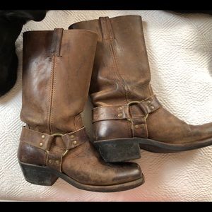 Frye 12R harness boots size 7
